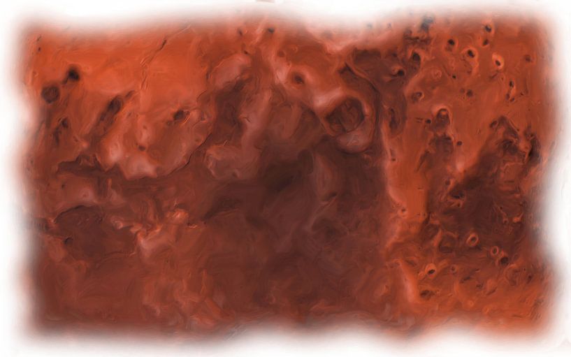 Martian plain by Maurice Dawson