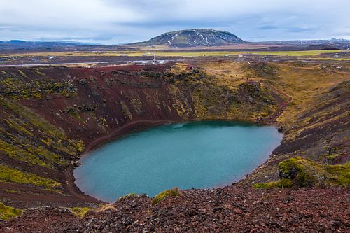 IJsland | Kerið krater