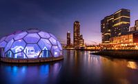 Rotterdam during blue hour