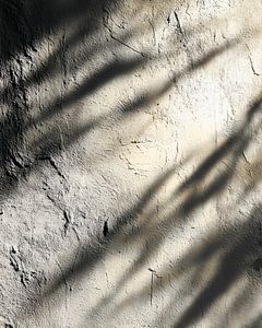 Sonnenschatten in betonierter Stille