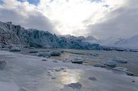 Gletsjer op Spitsbergen van Marieke Funke thumbnail