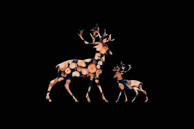 Deer4 by Catherine Fortin
