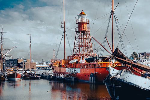 Lichtschip Texel in Den Helder