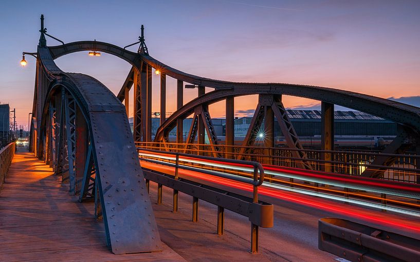 Swivel Bridge, Krefeld, North Rhine-Westphalia, Germany by Alexander Ludwig