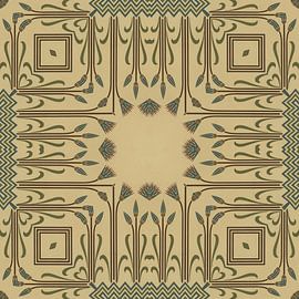 Art Deco-motief (gezien bij vtwonen) van Andrea Haase