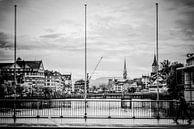 Regen in Zürich van Don Fonzarelli thumbnail
