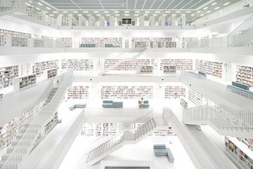 Die Bibliothek in Stuttgart von Wil Crooymans