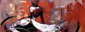 Modern Woman | White Flow Lines