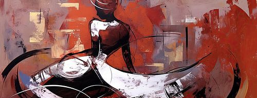 Modern Woman | White Flow Lines