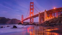 Pont du Golden Gate par Photo Wall Decoration Aperçu