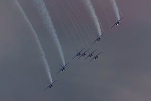 Patrouille de France 2023. von Jaap van den Berg