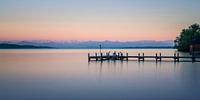 Aanlegsteiger in Starnberger See