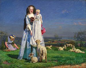 Ford Madox Brown. Pretty Baa-Lambs