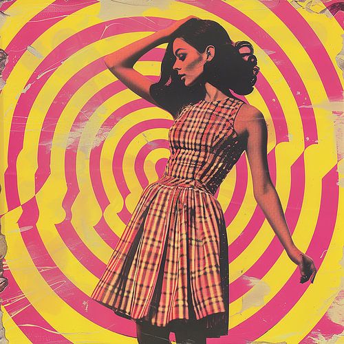 Strahlende Vintage-Schönheit