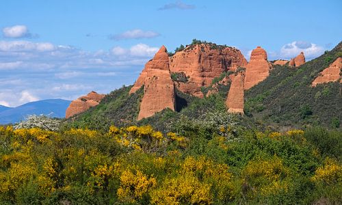 Le paysage accidenté de Las Medulas, Galice sur Lensw0rld
