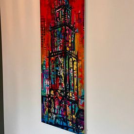 Customer photo: Groningen Pink by Janet Edens, on ArtFrame