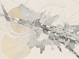 Vue abstraite de la ville sur Wolfsee