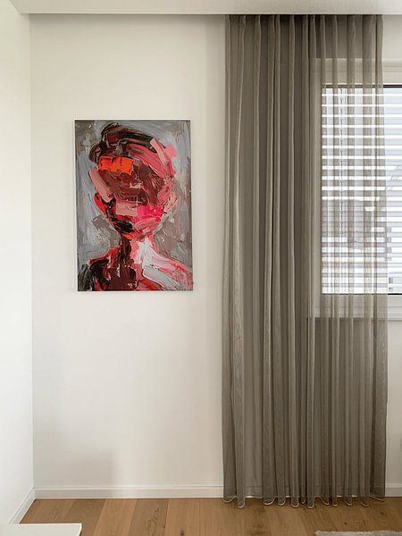 Customer photo: Abstract self-interpretation by Poster Art Shop, on ArtFrame