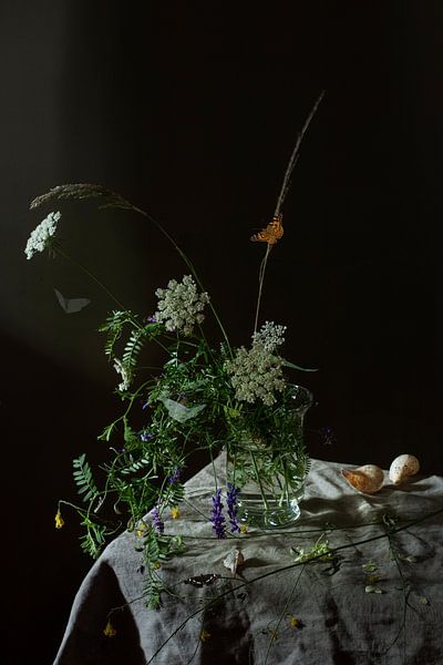 Still life 'Field bouquet by Willy Sengers