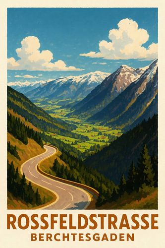 Rossfeldstraße – Road to the panorama