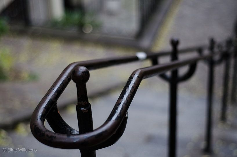 Die Treppe des Sacré-Cœur in Paris von Eline Willekens