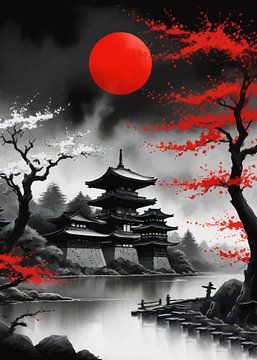 Japanische Landschaft 4 von MIROKKU