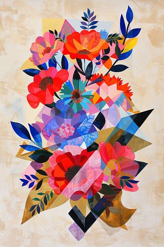 Geometrische bloemen