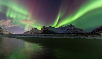 Panoramafoto Nordlichter von Tilo Grellmann | Photography