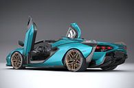 Lamborghini Sian Roadster van Gert Hilbink thumbnail