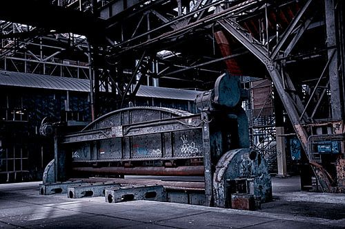 Industrie NDSM metaal wals