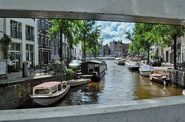 Canal bridge view by Michael Swennen