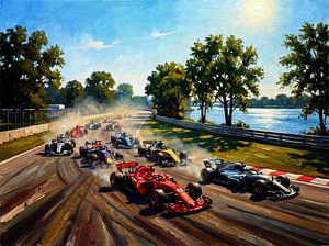 Formel 1 auf dem Circuit Gilles Villeneuve