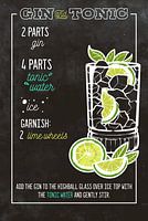 Gin en tonic drank