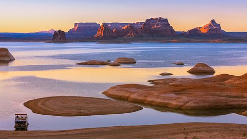 Een ochtend op Lake Powell