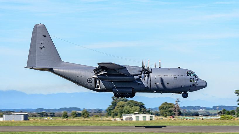 Royal New Zealand Air Force Lockheed C-130H Hercules. by Jaap van den Berg