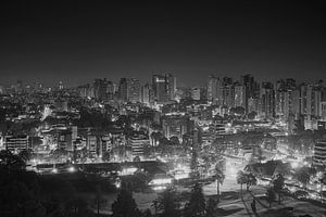 skyline van Curitiba - Brazilië > 2 miljoen inwoners sur J. van Schothorst