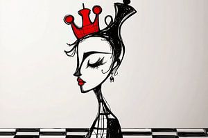 Das unbegrenzte Schachbrett | Eine kunstvolle Odyssee der Königin in einer Welt der Kreativität.