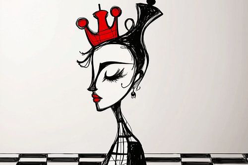 The unlimited chessboard | An artful odyssey of the Queen in a world of creativity.