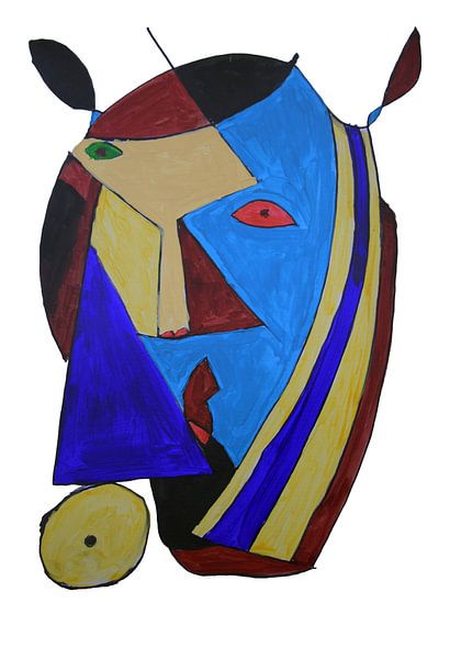 Mystery in Shapes by Artforyou  werk van Henk Adriani