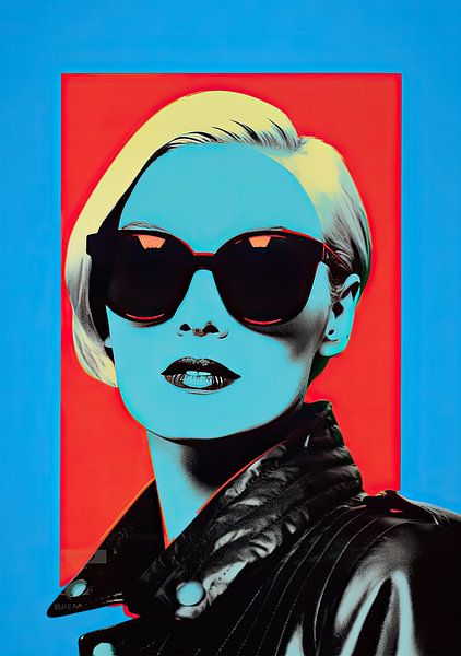 Pop Art Poster  van Niklas Maximilian