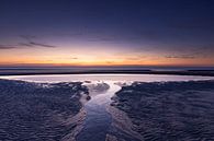 Zonsondergang aan het strand in Zeeland van Judith Borremans thumbnail