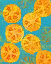 Orange twist von Karen Kaspar