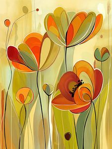 Blumen abstrakt