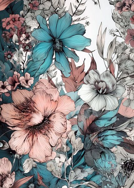 Meadow pattern 69 #nature by JBJart Justyna Jaszke