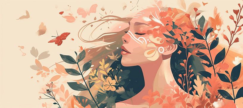 Modern Portrait by ARTEO Paintings