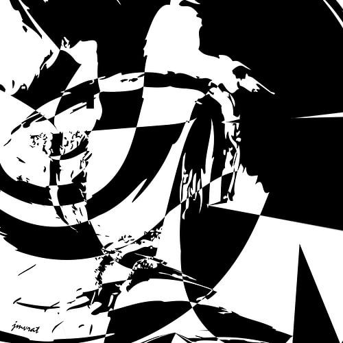 Abstracte kunst JM0047