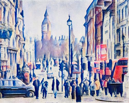 On the streets of London