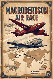MacRobertson Race 1934 von Theodor Decker