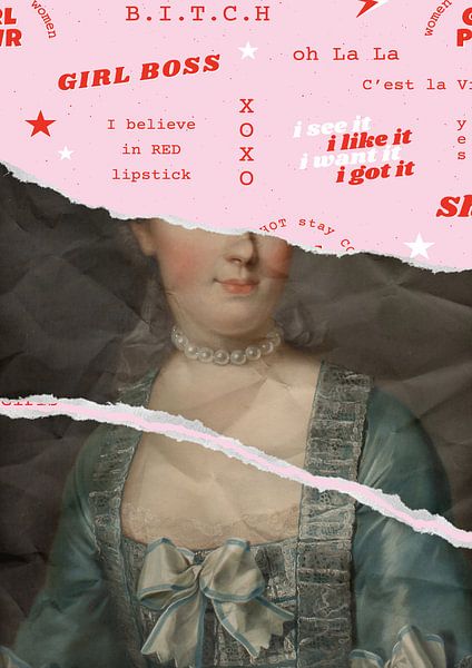 Girlbossmarie Ratioiso von Grace Digital Art Co