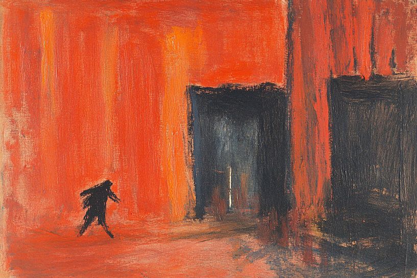 Abstract silhouet en architectuur van Imperial Art House